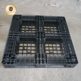 Pallet nhựa cũ 1100x1100x150 mm