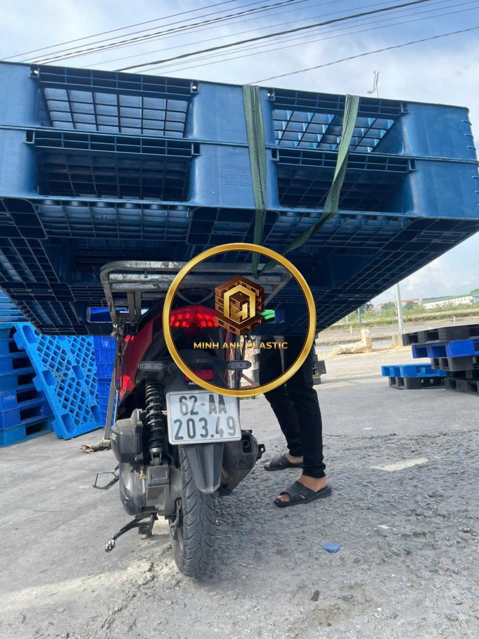pallet nhựa cũ Hà Nội