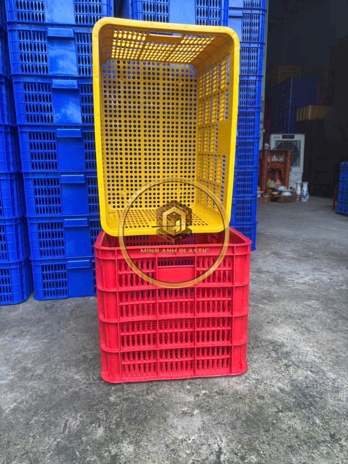 rổ nhựa cho nhà hàng